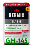 GERMIX GM-145 PRO/КЛЕЙ для ПЛИТКИ С1Т Суперполимер Plus/25кг