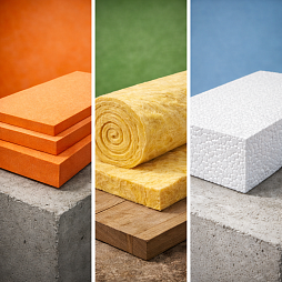 ПЕНОПЛЭКС, минеральная вата или EPS?