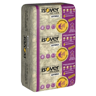Изовер ШУМКА 1000*610*50мм (1уп=6,1м2=0,305м3)