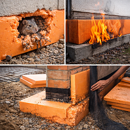 Частые вопросы о ПЕНОПЛЭКС: Грызуны, горючесть и срок службы